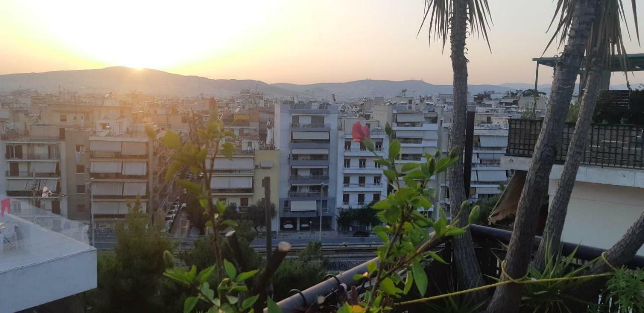 Ferienwohnung Penthouse Balcony Close To Acropolis Athen Exterior foto